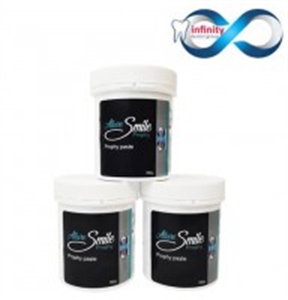 Imaginea AllureSmile Prophy (ProKlene) - pasta profilactica profesionala 250 gr Aroma Orange granulatie mare si Menta granulatie mica